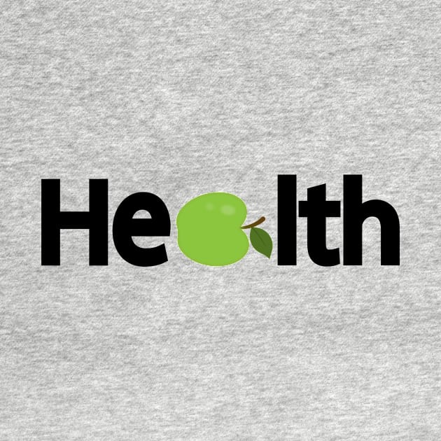 Health typography design by DinaShalash